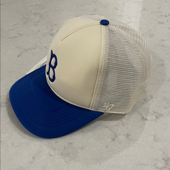 BNWT Kith x 47 Brand Brooklyn Dodgers NY to the world trucker hat never worn - Picture 6 of 10